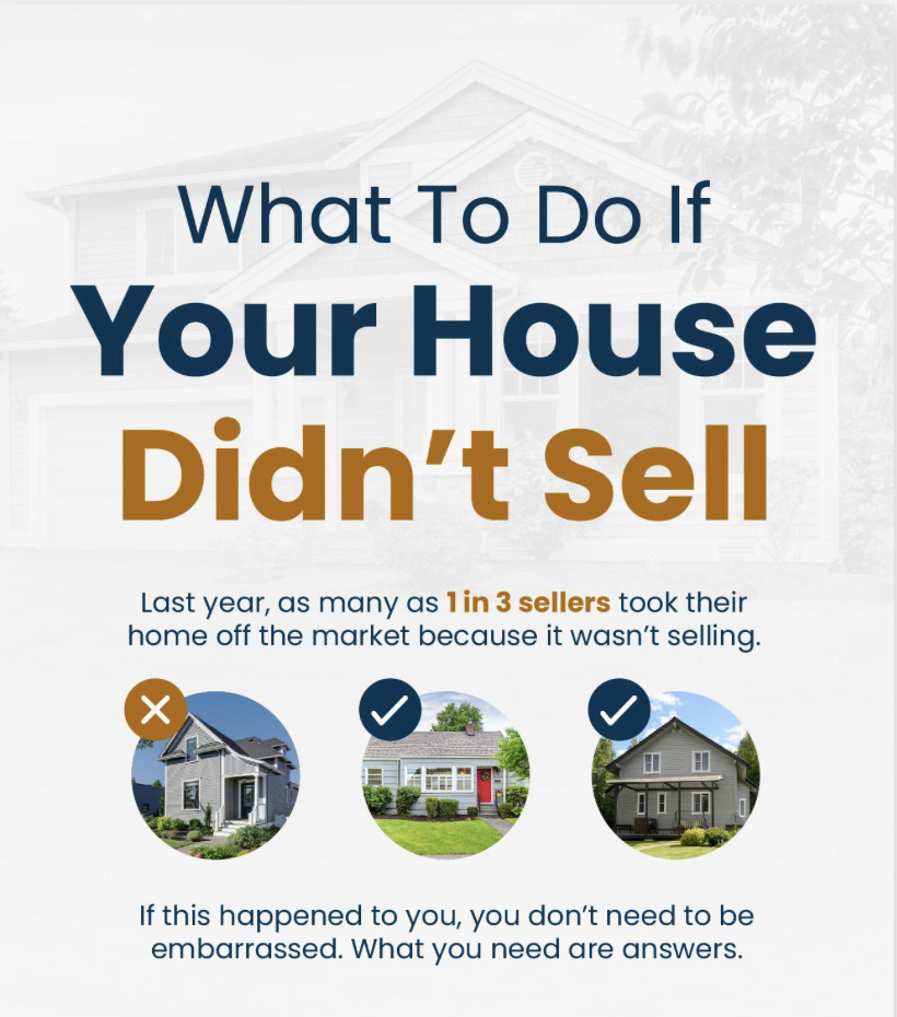 What To Do If Your House Didn T Sell